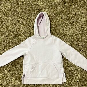 Athleta girl, oh snap hoodie size M (8-10) light purple hoodie. Great condition!